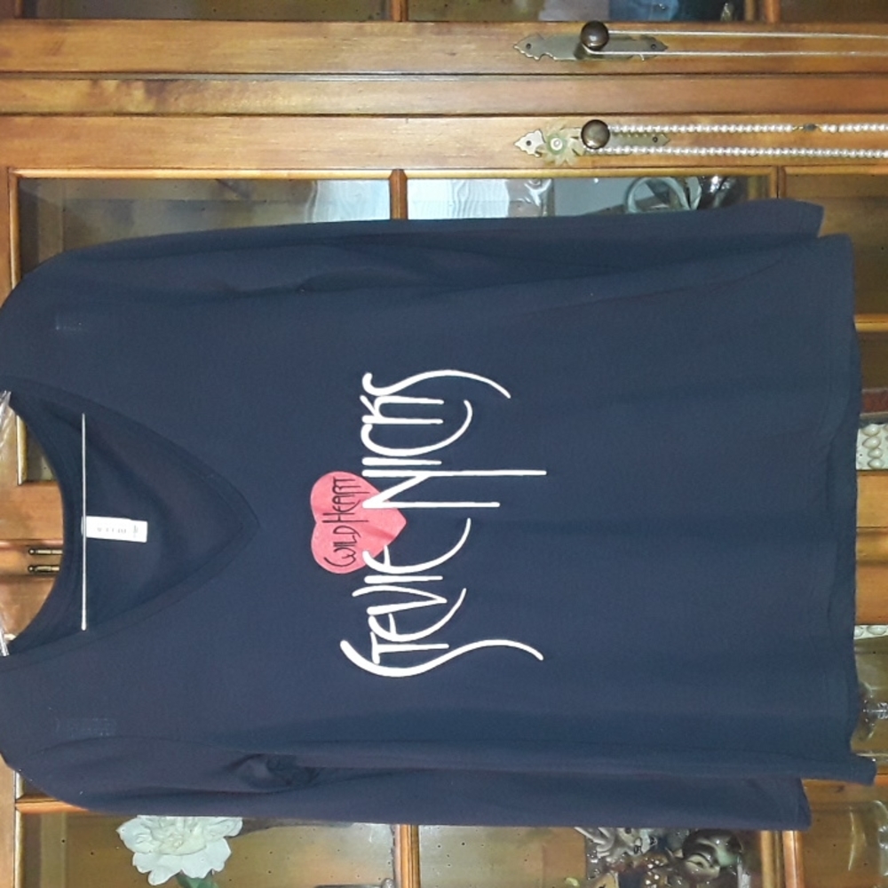 STEVIE NICKS WILD HEART L/S TEE SHIRT. SIZE SMALL
